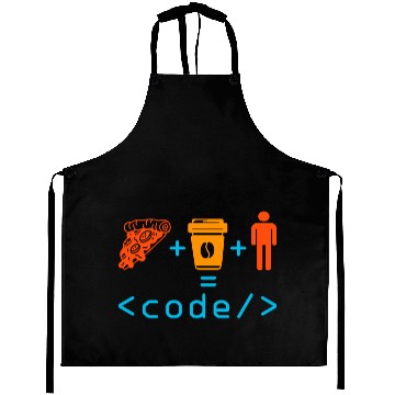 Discover Programmer Coder Computer Nerd Geek Coding Funny Aprons