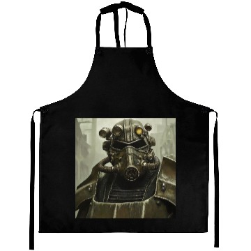 Discover The Robot No.5 Aprons