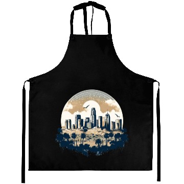 Discover Los Angeles - City of Angels Aprons