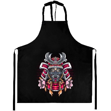 Discover Samurai Girl Warrior Aprons
