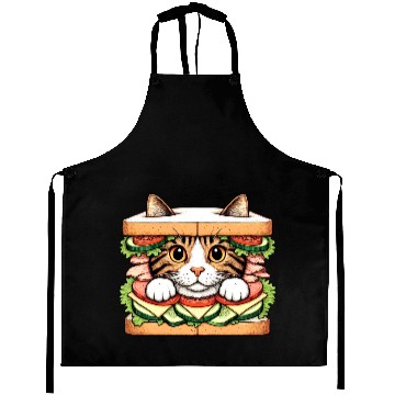 Discover Sandwich Kitty Aprons