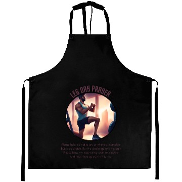 Discover Weight Lifting Leg Day Prayer Aprons