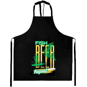 Discover Fish, Beer, Repeat Aprons