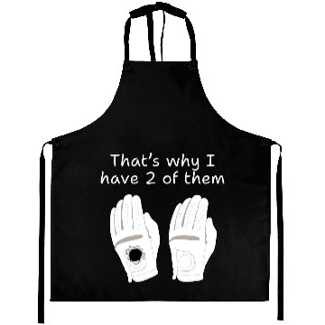 Discover Hole in one gloves funny golf Aprons