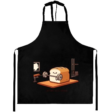 Discover Get That Grain: Funny Bread Gym Lifting Aprons