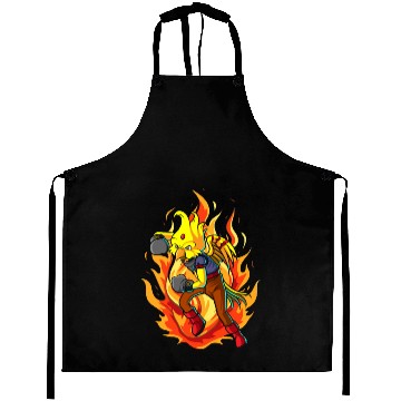Discover The Boxing Bird of Paradise Aprons