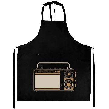 Discover Classic tube radio Aprons