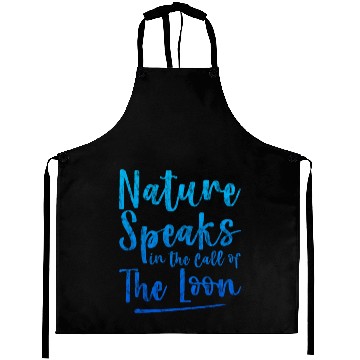Discover Nature Speaks In The Call Of The Loon 3 Aprons