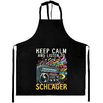 Discover German Schlager Singer Germany Music Lover Aprons