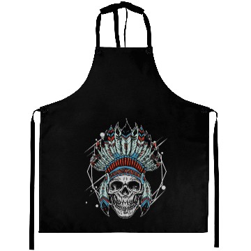 Discover Indigenous Native American Skull Head Aprons