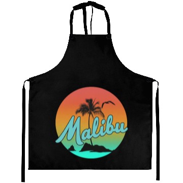 Discover Malibu blue Aprons