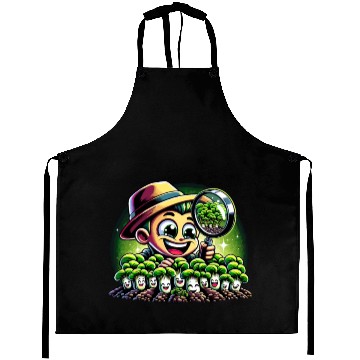Discover Vegan Agriculture Growing Sprouts Vegetables Aprons