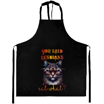 Discover You said lesbians eat what Aprons