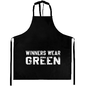 Discover Winners Wear Green Team Spirit Game Competition Aprons