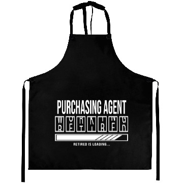 Discover Retirement gift idea Retired Purchasing-Agent Aprons