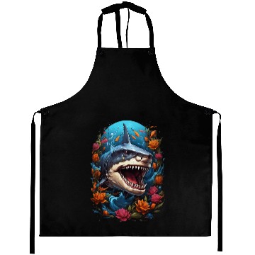 Discover great shark Aprons