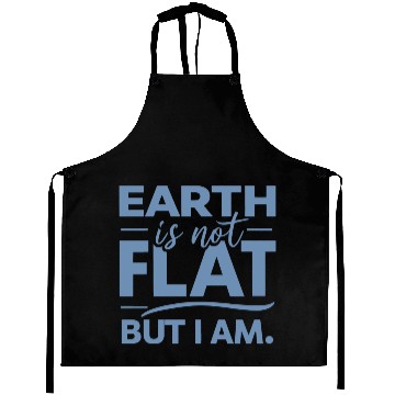 Discover Flat Earth Satire Ironic Jokes Aprons