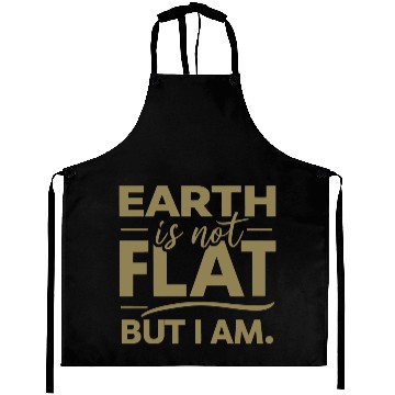 Discover Flat Earth Satire Ironic Jokes Aprons