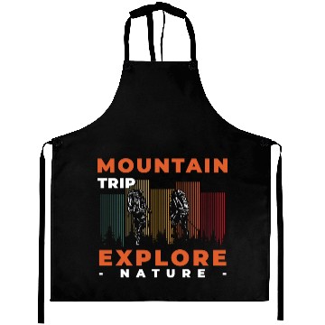 Discover Mountaineering Nature Lover Trekking Alps Aprons