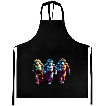 Discover monkey running Aprons
