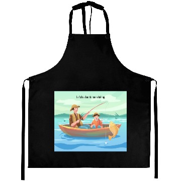 Discover Fishing Adventure Design Aprons