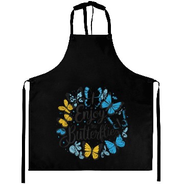 Discover enjoy the butterflies Aprons