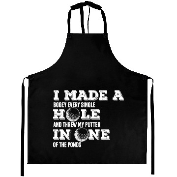 Discover i made a bogey golf Aprons