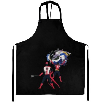Discover imagine everyday objects as superheroes. Aprons