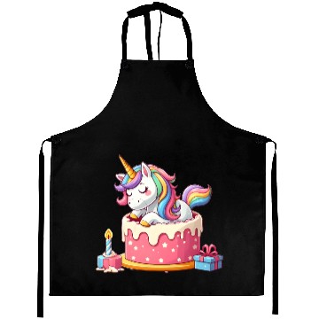 Discover Unicorn Cake Surprise Aprons