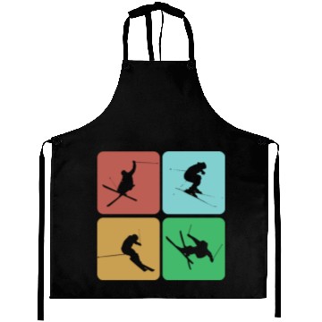 Discover Skiing Mountains Winter sports Nature Aprons