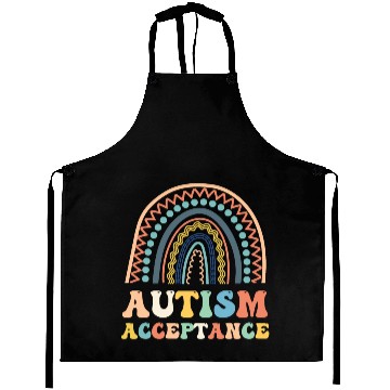 Discover Acceptance Special Education Teacher Funny Aprons