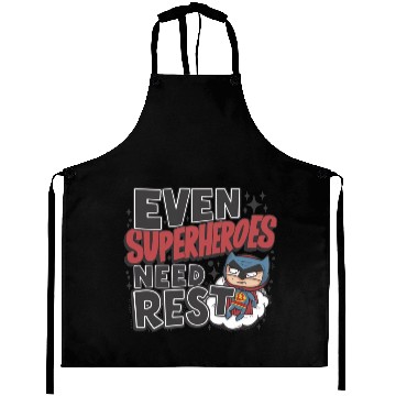 Discover even superheroes need rest Aprons