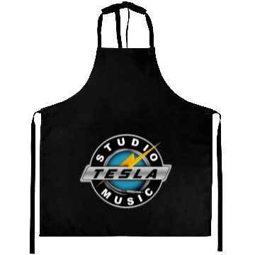 Discover Tesla Studio Music Shop Aprons