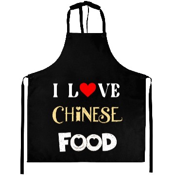 Discover I Love Chinese Food Aprons