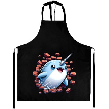 Discover Narwhal Surprise Aprons