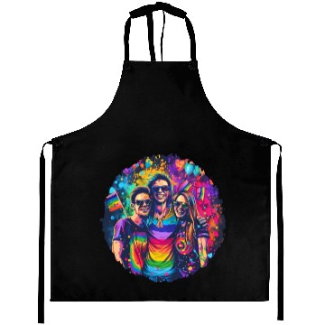 Discover Rainbow Connection Embrace ,Happy Pride Aprons