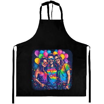 Discover Rainbow Connection Embrace ,Happy Pride Aprons