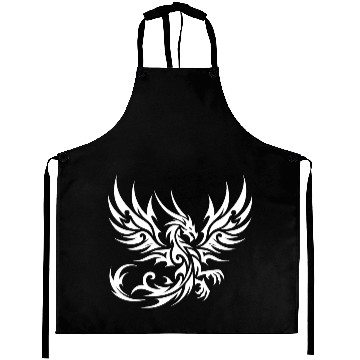 Discover Wild Tattoo Tribal Dragon With Wings Aprons