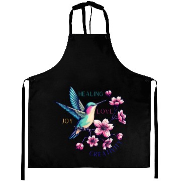 Discover Hummingbird Aprons