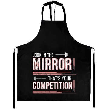 Discover fitness Look in the mirro Aprons