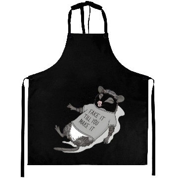 Discover Live Weird Fake Your Death - Funny Possum Aprons