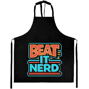 Discover Beat it Nerd 8 Aprons