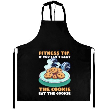 Discover Cookie Lover Can't Beat Cookie, Eat the Cookie Aprons