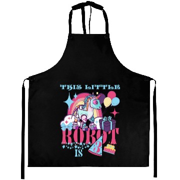 Discover This Little Robot Is 3 Funny Unicorn Robotics Aprons