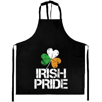 Discover IRISH PRIDE Celtic Cross St Patricks Day Aprons