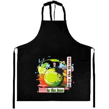 Discover Typography tennis design Aprons