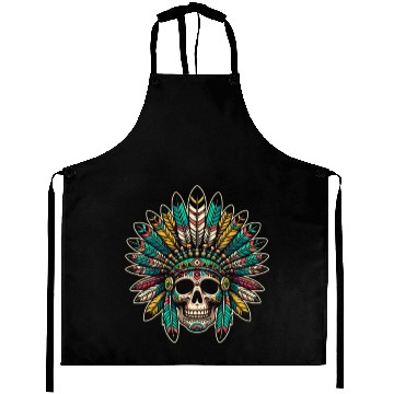 Discover Indigenous Native American Skull Head Aprons
