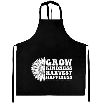 Discover Grow Kindness Harvest Happiness Aprons