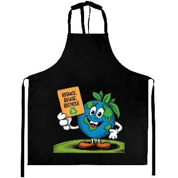 Discover Reduce, Reuse, Recycle Earth day - April 22 Aprons