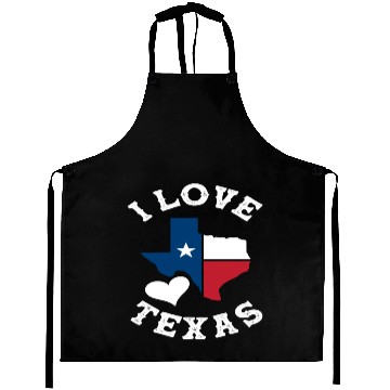 Discover Texas I Love Aprons